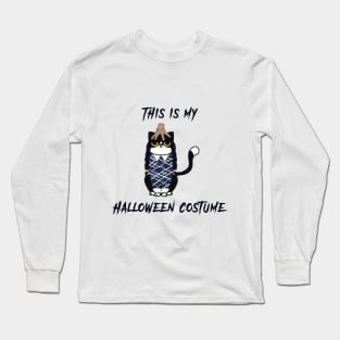 This is my Halloween Costume [Weds Addams] Long Sleeve T-Shirt